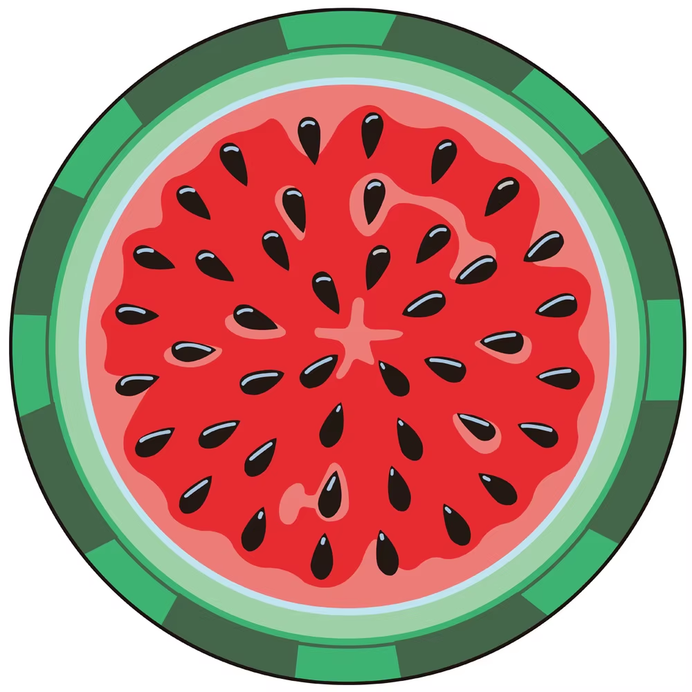 Плажна кърпа "Watermelon Slice"