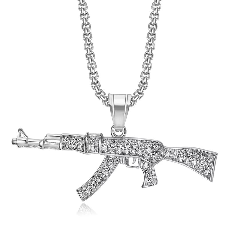 Колие "Diamond AK 47"