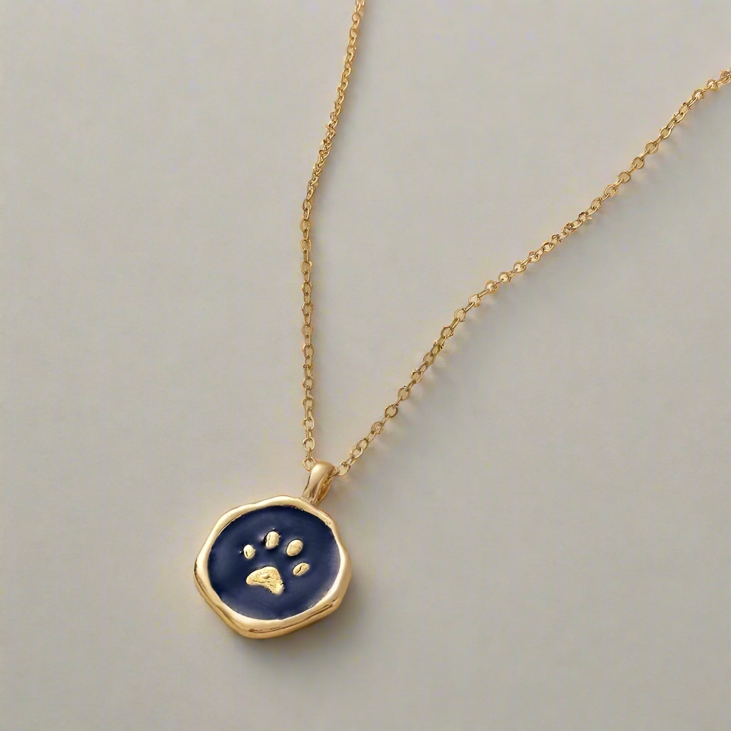 Колие "Pawprint of Love"