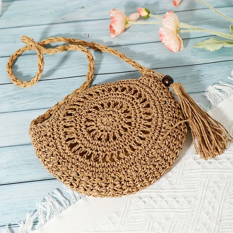 Плетена чанта "Boho Sun"