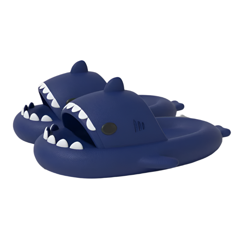 Джапанки с форма на акула "Sharks Deep Blue"