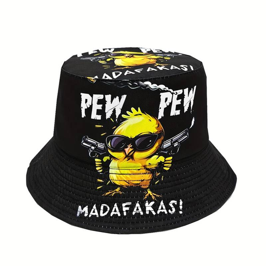 Шапка тип идиотка "Pew Chick"