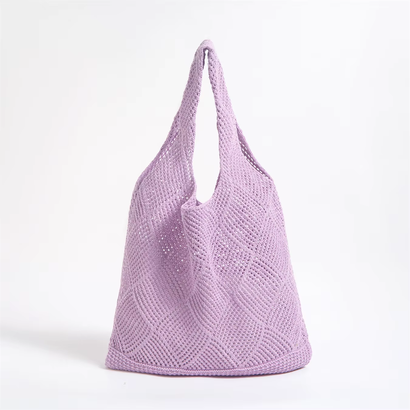 Плетена чанта "Lavender Breeze"