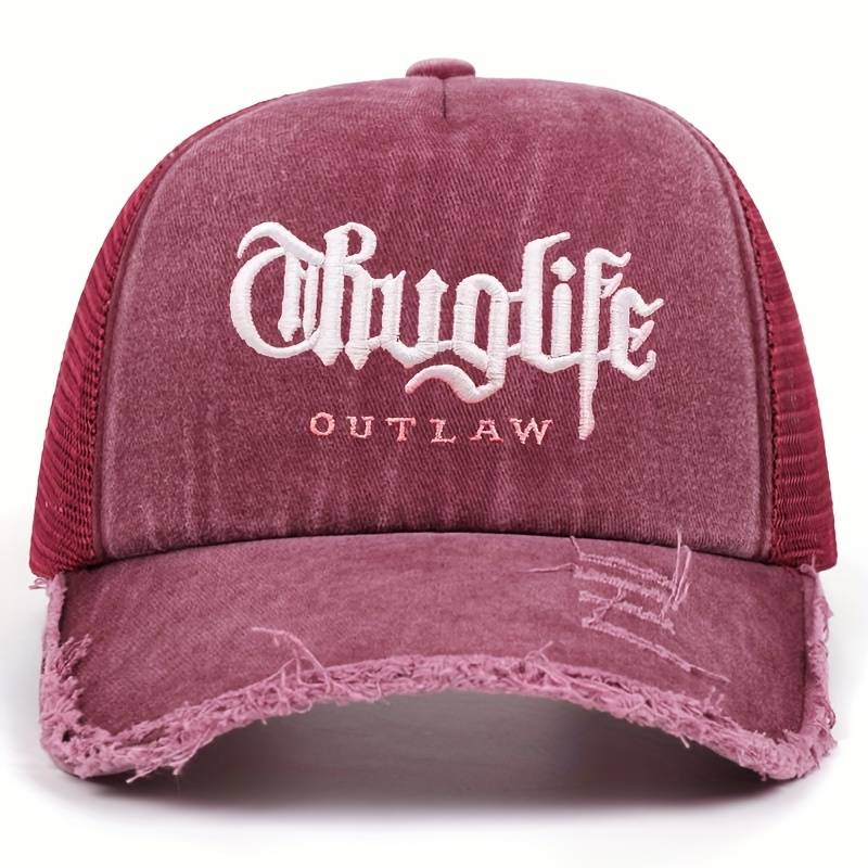 Шапка с козирка "Thuglife Outlaw"