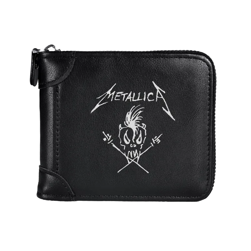 Портфейл "Metallica Black Skull"