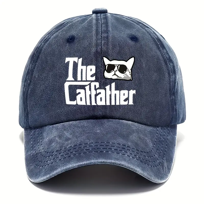 Шапка с козирка "The Catfather"