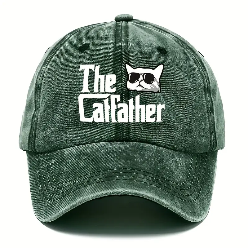 Шапка с козирка "The Catfather"
