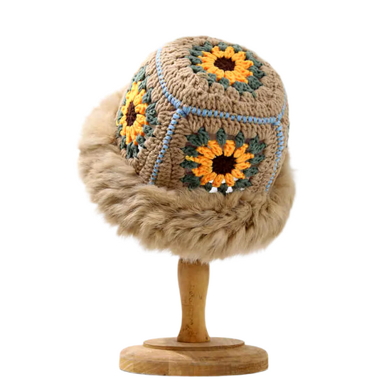 Шапка тип идиотка "Sunflower"