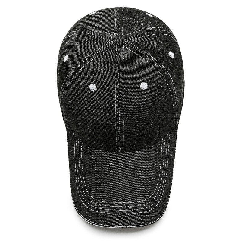 Шапка с козирка "Denim"