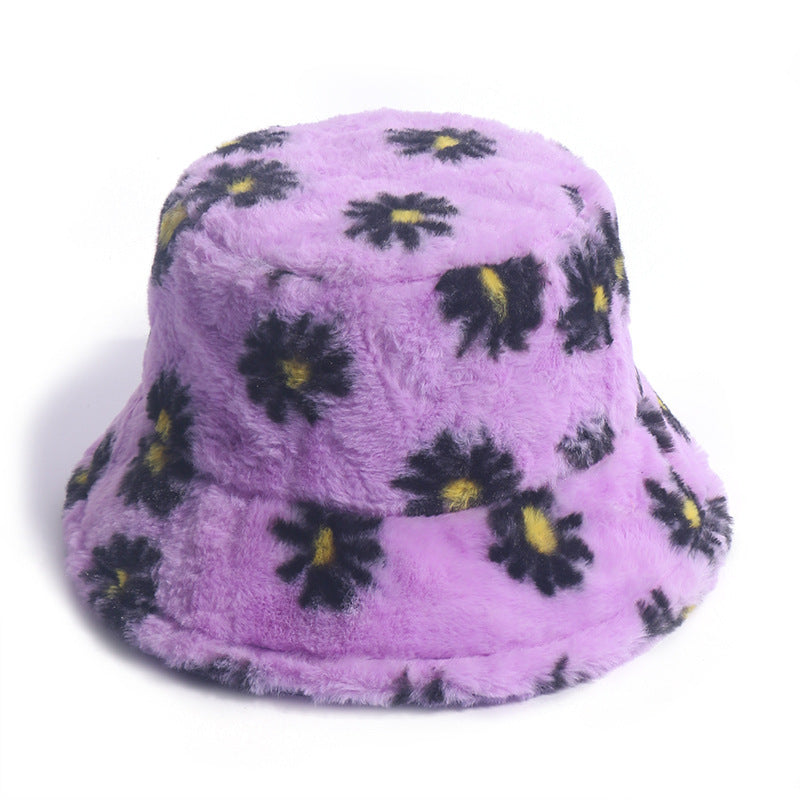 Зимна шапка тип идиотка "Daisy Flower"