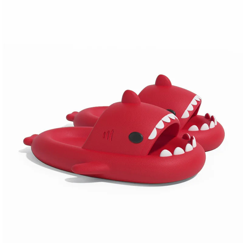 Джапанки с форма на акула "Sharks Red"