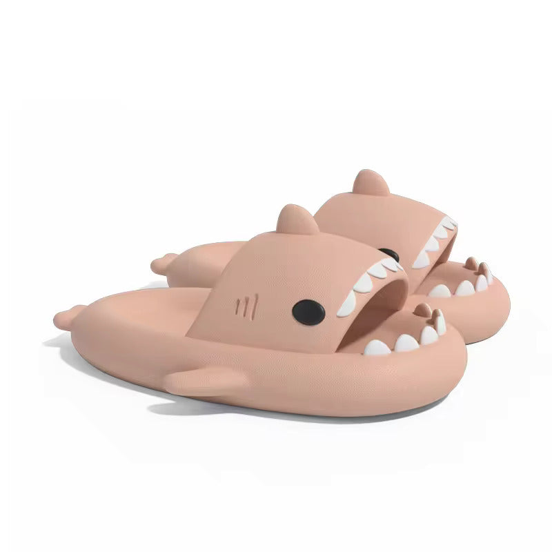 Джапанки с форма на акула "Sharks Pink"