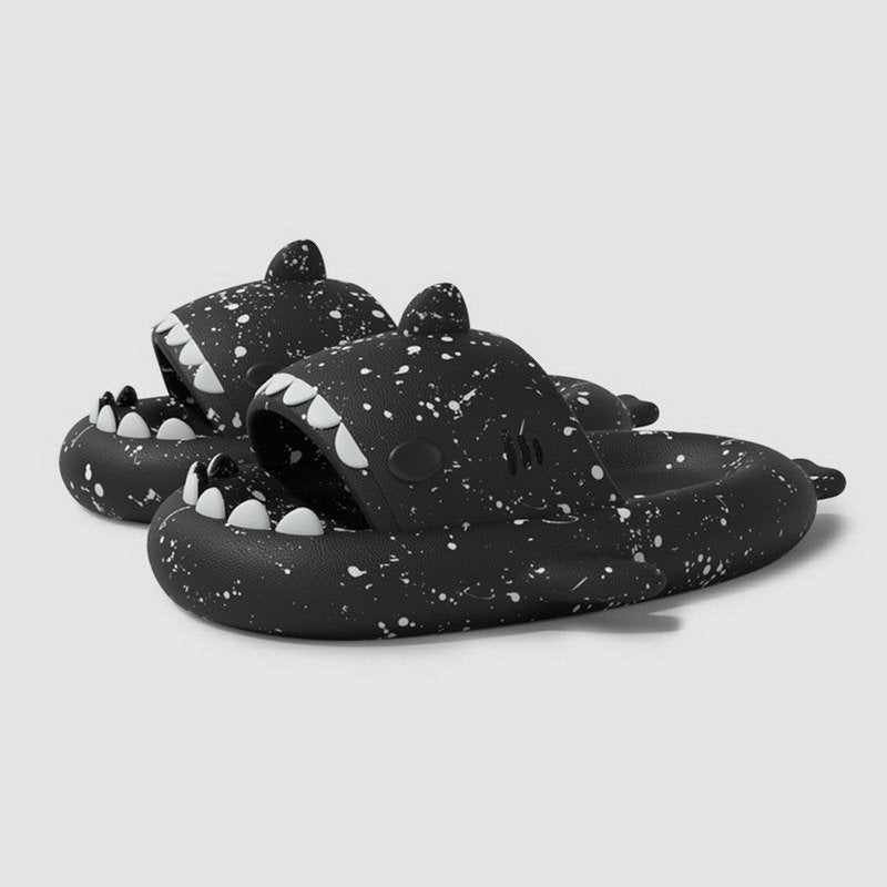 Джапанки с форма на акула "Sharks Cosmos Black"
