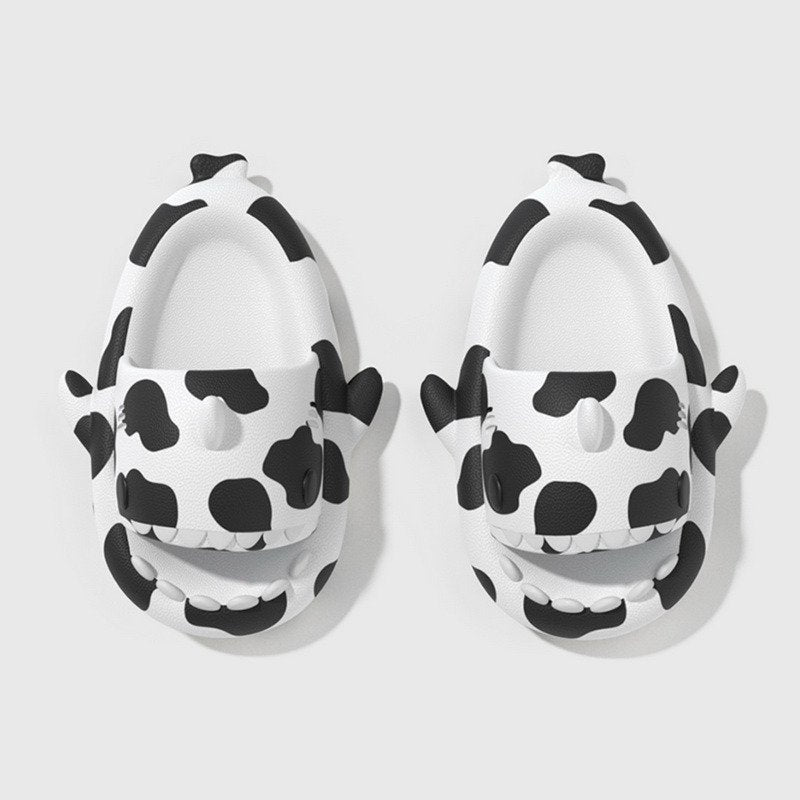 Джапанки с форма на акула "Sharks Cow Print"