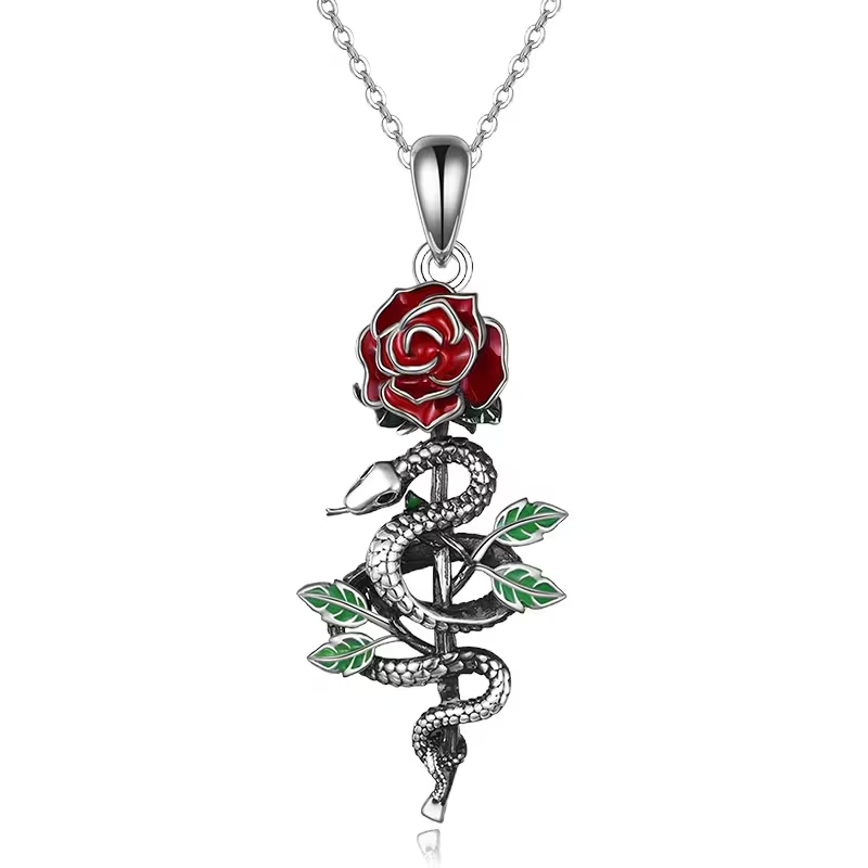Колие „Serpent Rose“