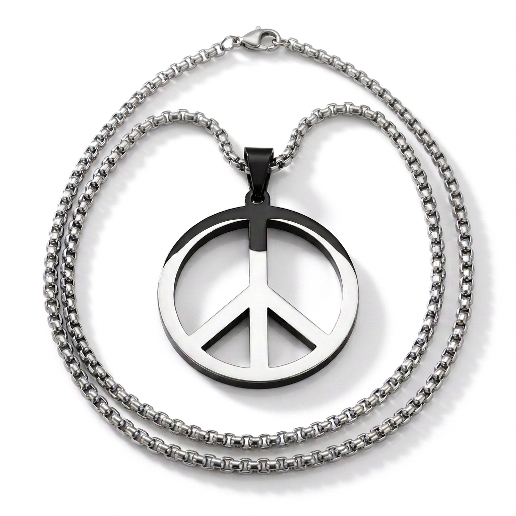 Колие "Peace Symbol"