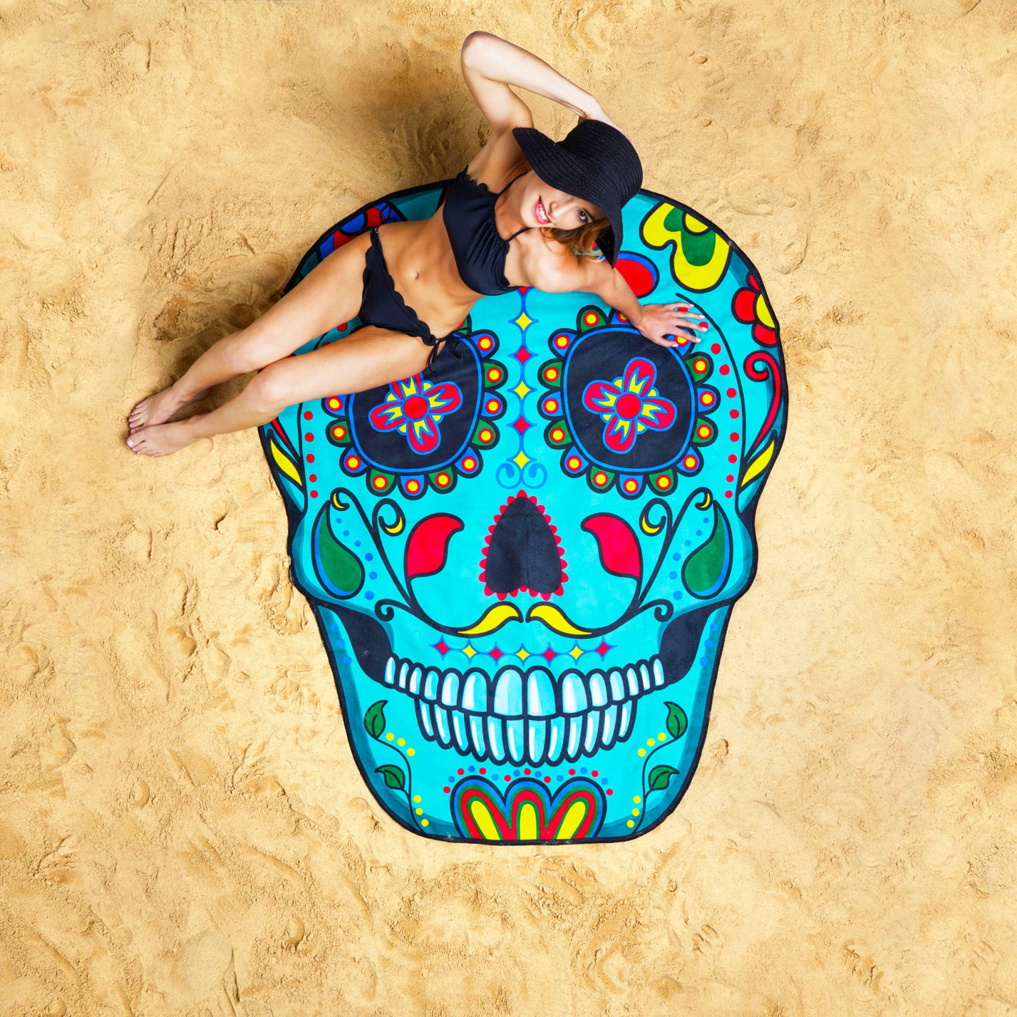 Плажна кърпа "Sugar Skull"