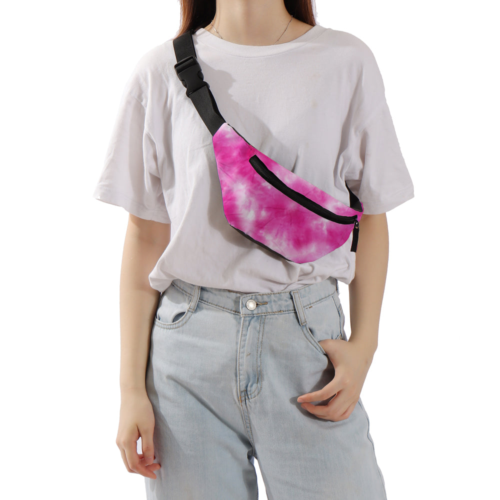 Чанта за кръста "Tie-Dye Pink"