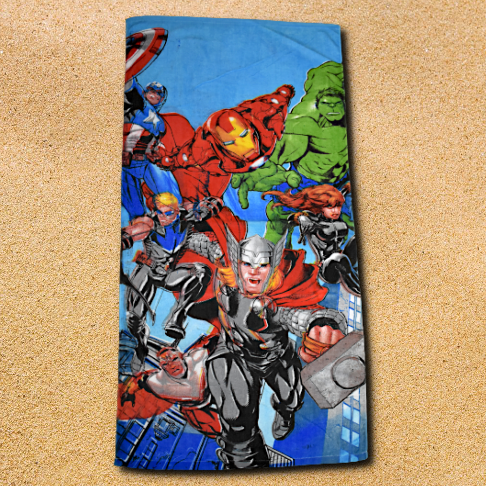 Плажна Хавлия Кърпа The Avengers