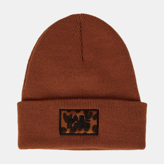 Зимна шапка "Leopard Print Babe"