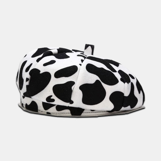 Шапка тип барета "Cow Print"