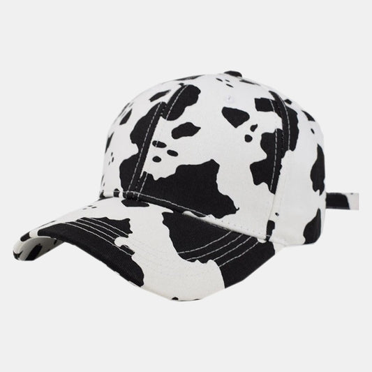 Шапка с козирка "Cow Print"