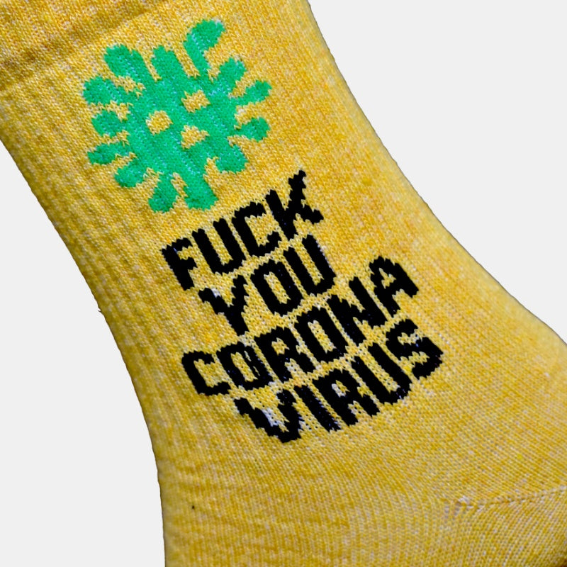 Чорапи "Fuck You Corona Virus"