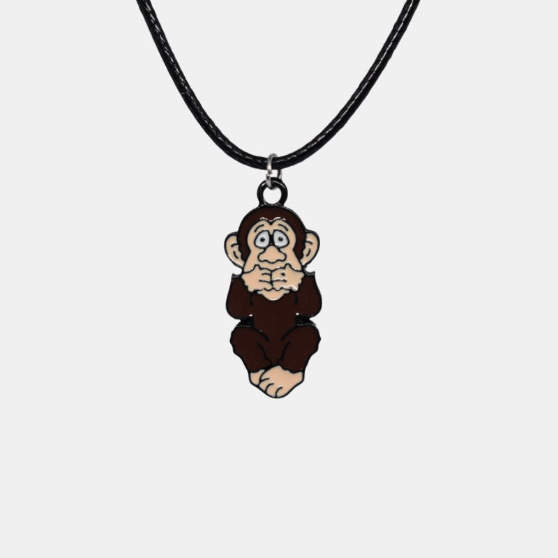 Колие "Three Wise Monkeys"