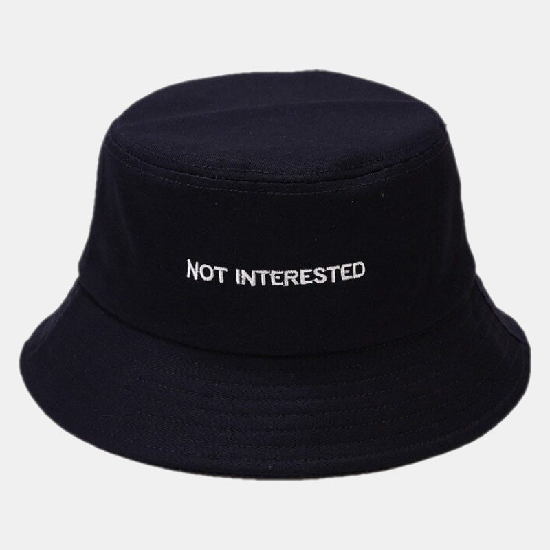 Шапка тип идиотка "Not interested"