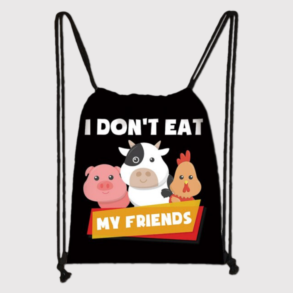 Раница с връзки "Vegan"
