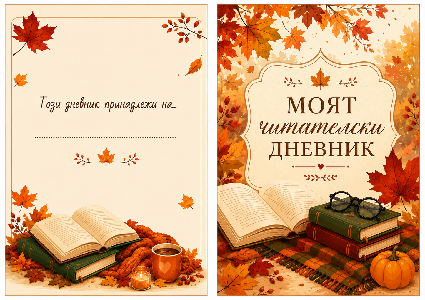Читателски дневник " Есен"
