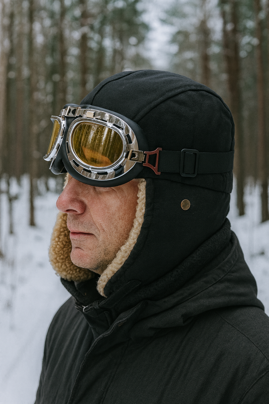 Зимна шапка "Aviator Plus Glasses"