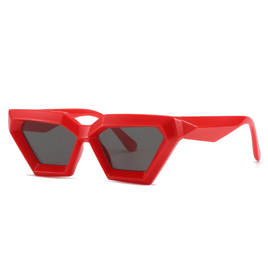 Слънчеви очила "Vintage Cat Eye Red"