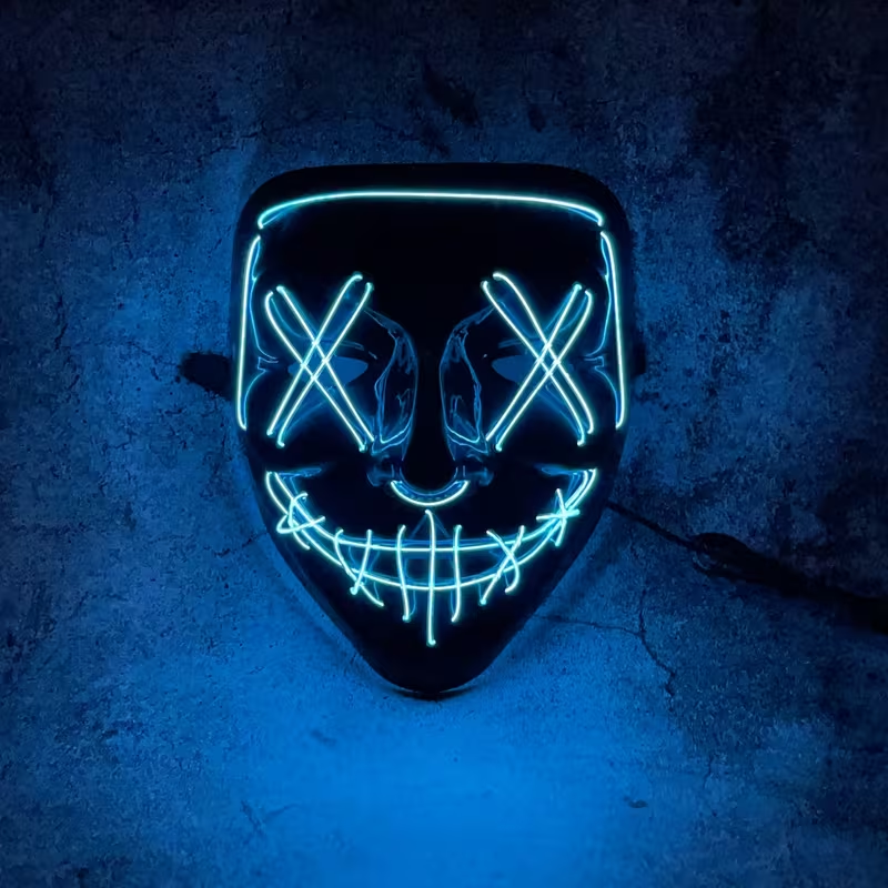 Маска "Red Reaper LED Mask"