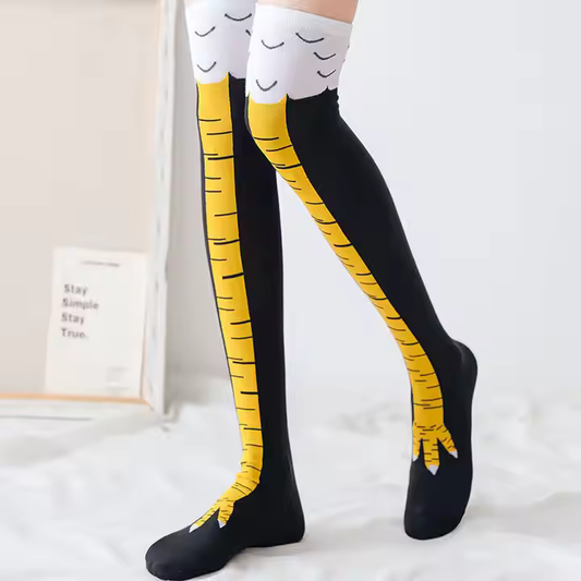Дълги забавни чорапи "Chicken Legs"
