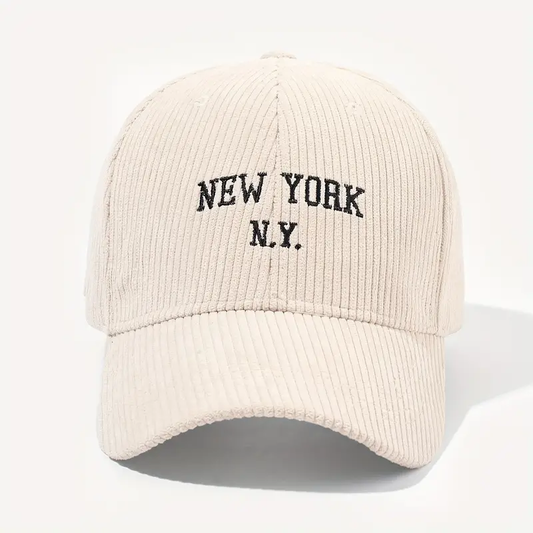 Шапка с козирка "New York Corduroy"