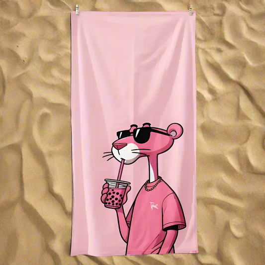Плажна кърпа "Pink Vibe"