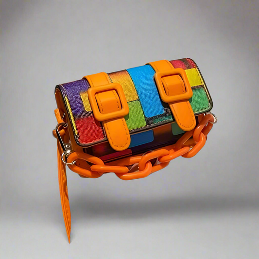 Мини чантичка с ярък дизайн "ColorPop Mini"