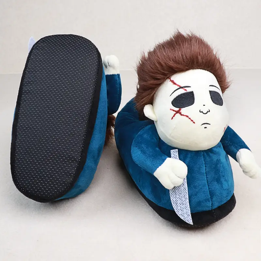 Плюшени пантофи „Хелоуин герой“