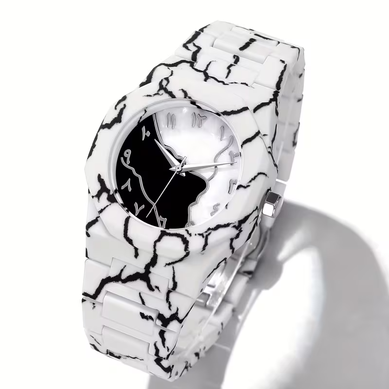 Часовник "White Marble Eclipse"