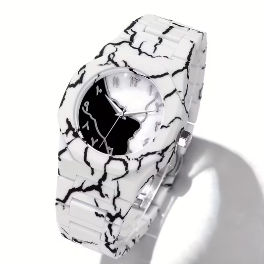 Часовник "White Marble Eclipse"