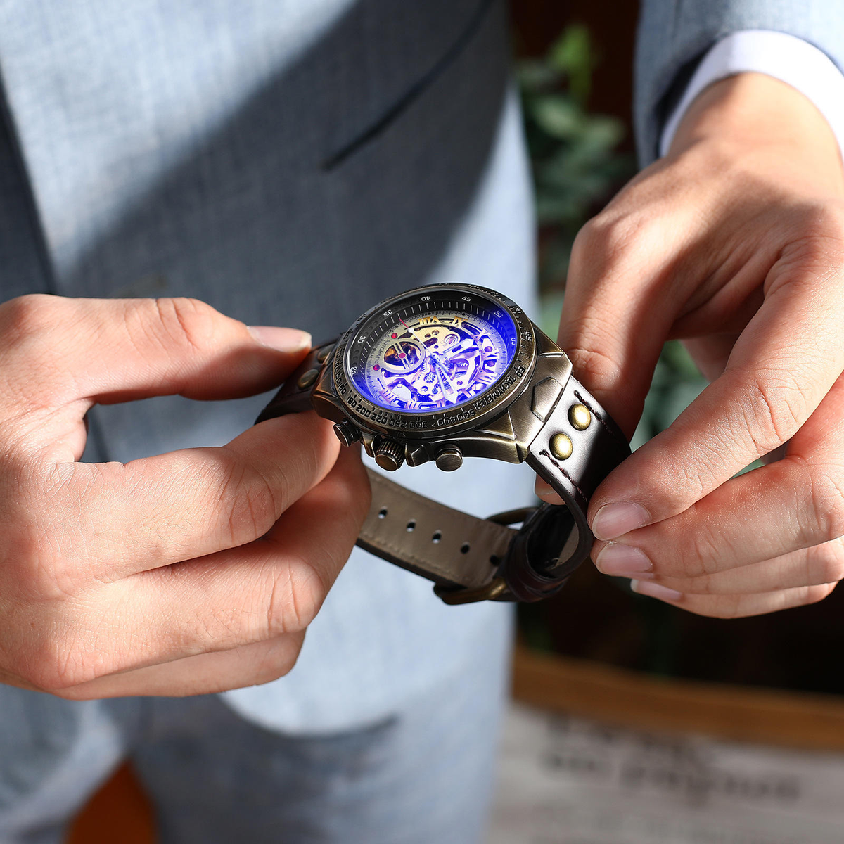 Часовник "Steampunk Chrono"