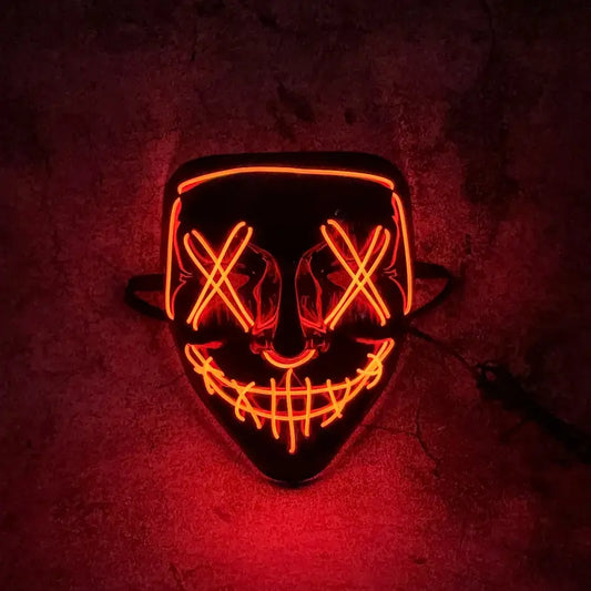 Маска "Red Reaper LED Mask"