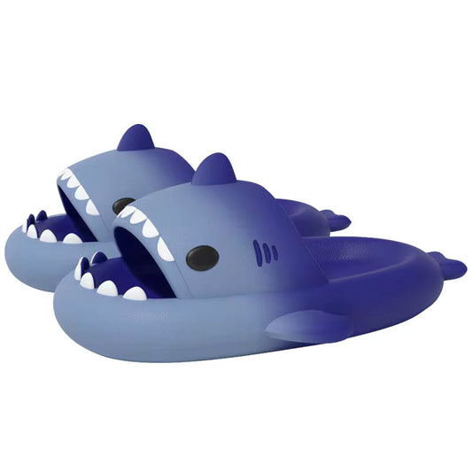 Джапанки с форма на акула "Sharks Overflow Blue"