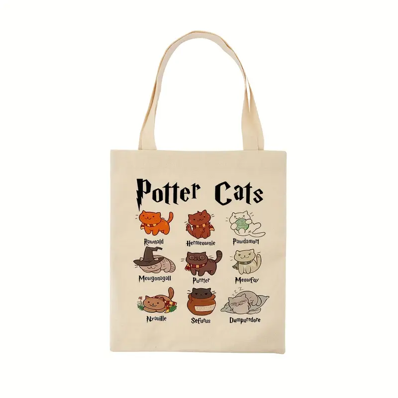 Пазарска чанта "Potter Cats"