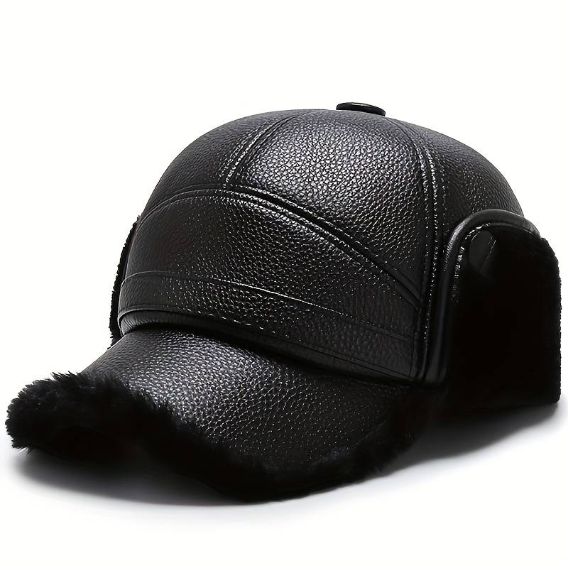 Зимна шапка с козирка "Arctic Shield"
