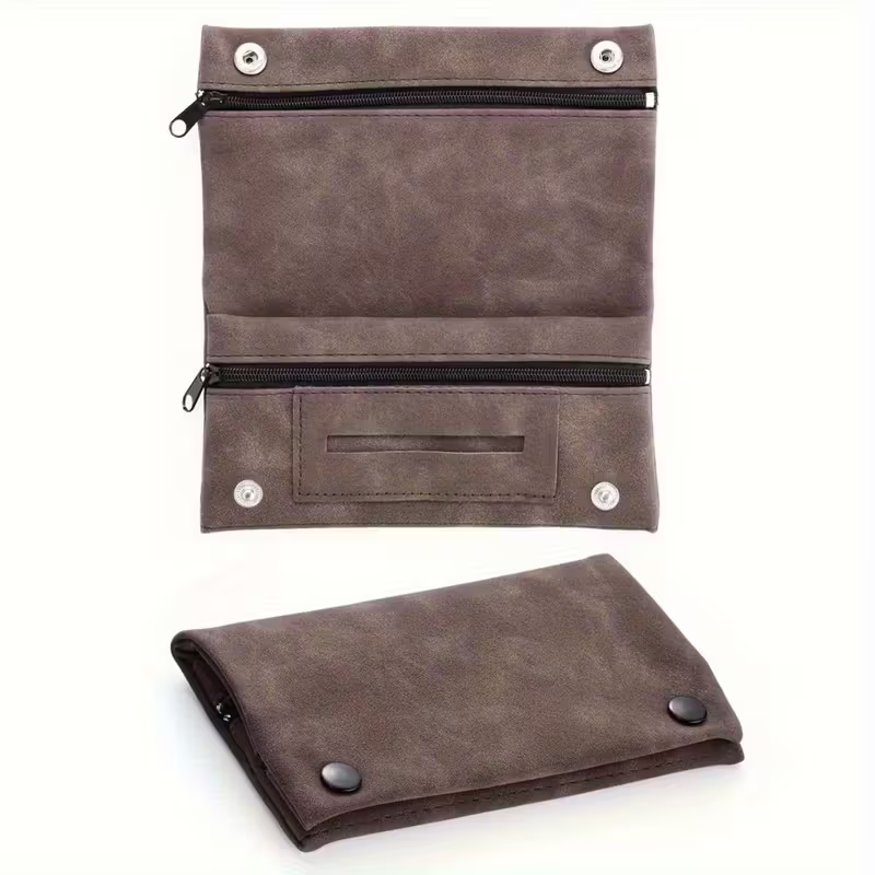 Калъф за тютюн с отделения и цип "RollMate Classic"