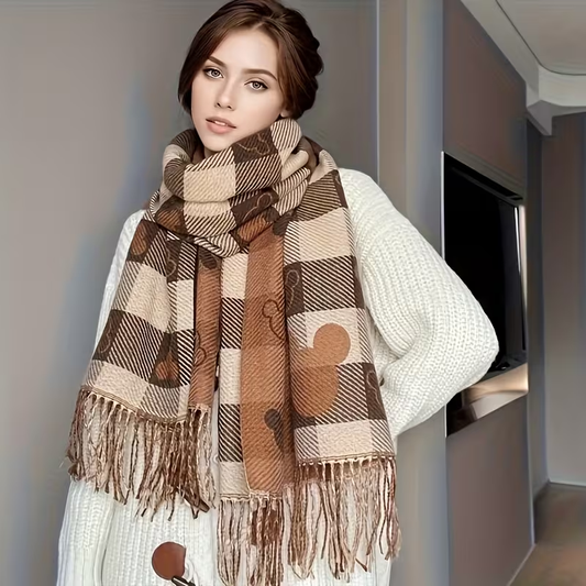 Дамски зимен шал „Mickey Chic“