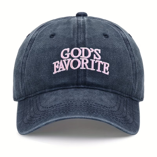 Шапка с козирка "God’s Favorite"