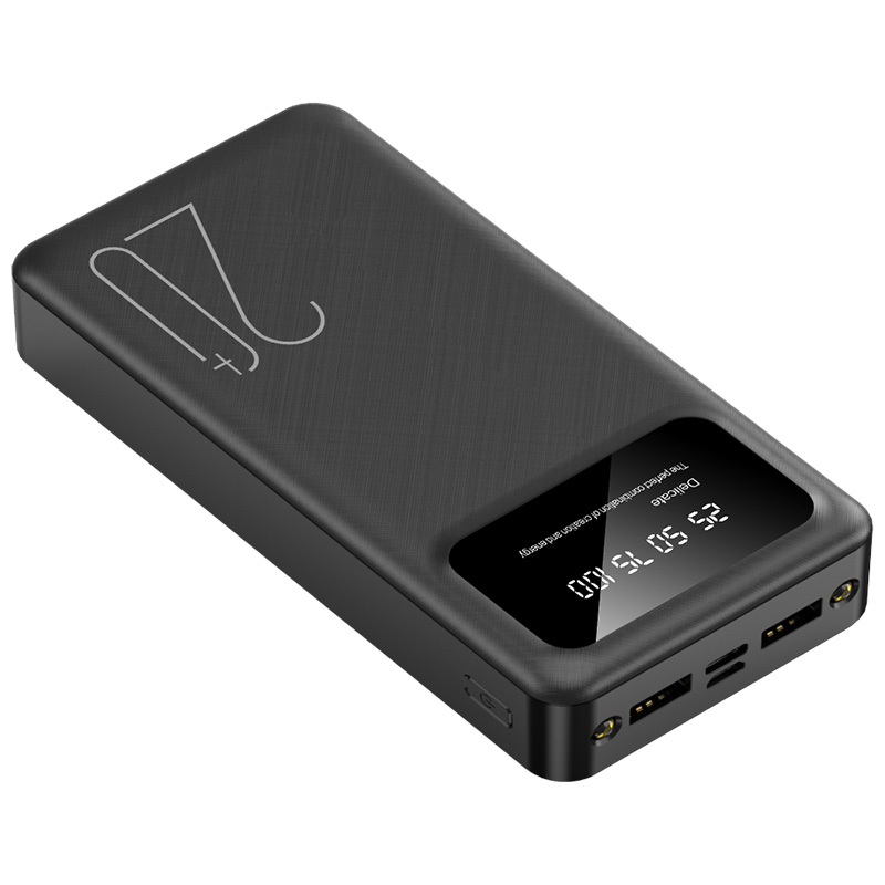 Преносима батерия с дисплей и бързо зареждане 20000mAh